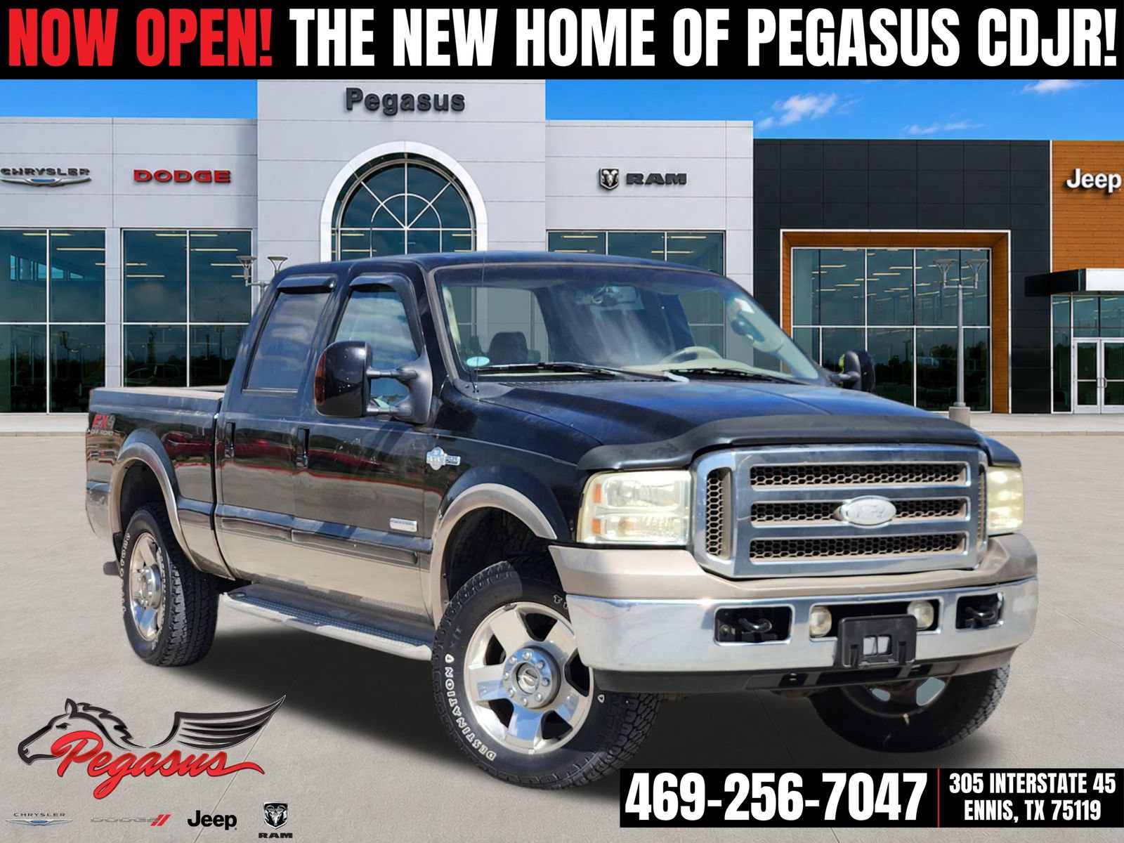 Used 2006 Ford F250 4x4 Crew Cab Super Duty