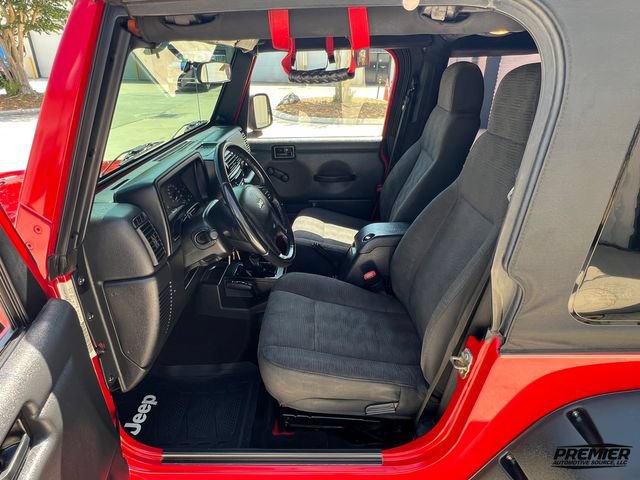 Used 2005 Jeep Wrangler X w/ Tire & Wheel Group (Ecco) AWD/4WD image 55