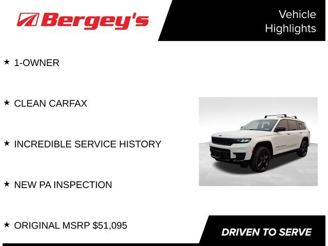 Used 2023 Jeep Grand Cherokee L Laredo AWD/4WD image 4