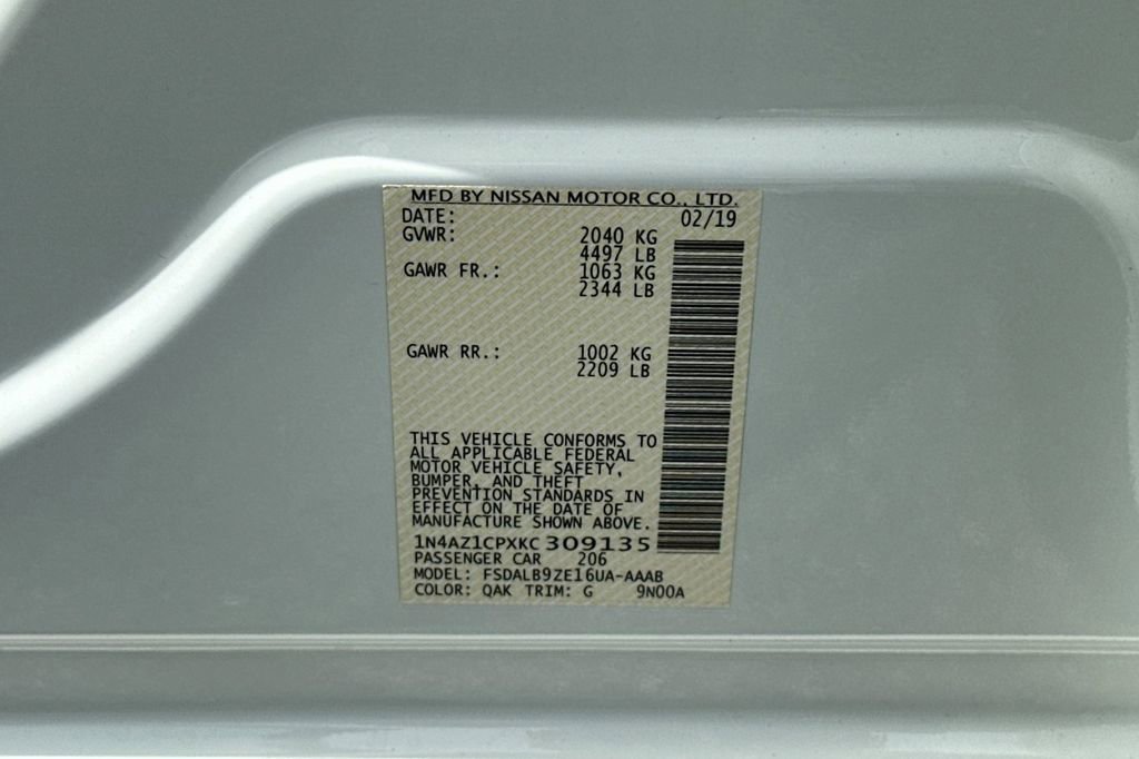 Used 2019 Nissan Leaf S w/ S Charge Package FWD image 28