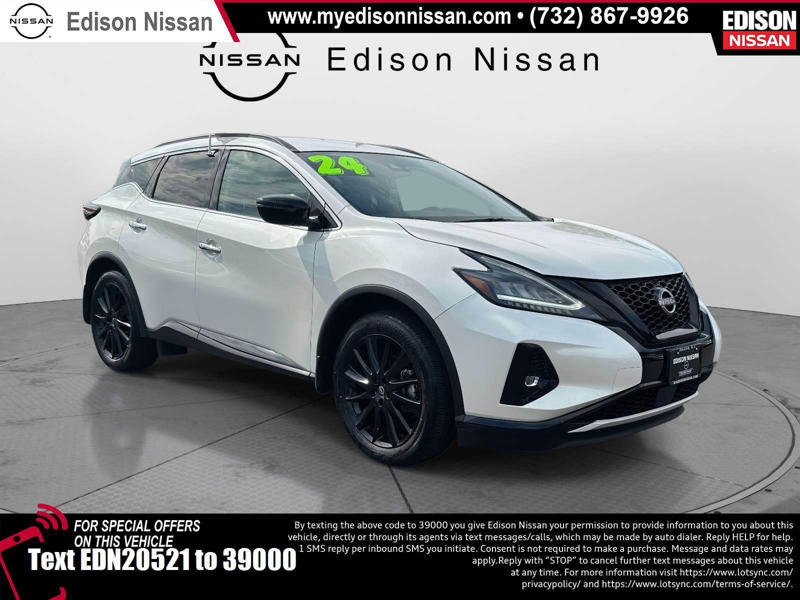 Used 2024 Nissan Murano SV w/ SV Midnight Edition Package