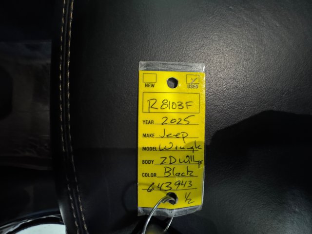 Used 2025 Jeep Wrangler Sport AWD/4WD image 29