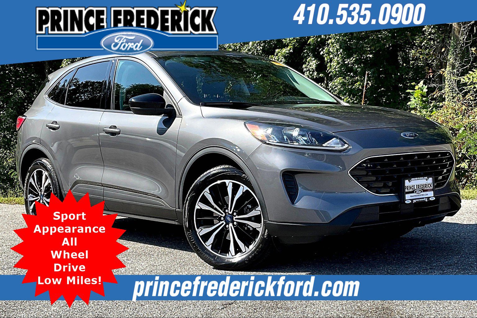 Used 2022 Ford Escape SE w/ SE Sport Appearance Package