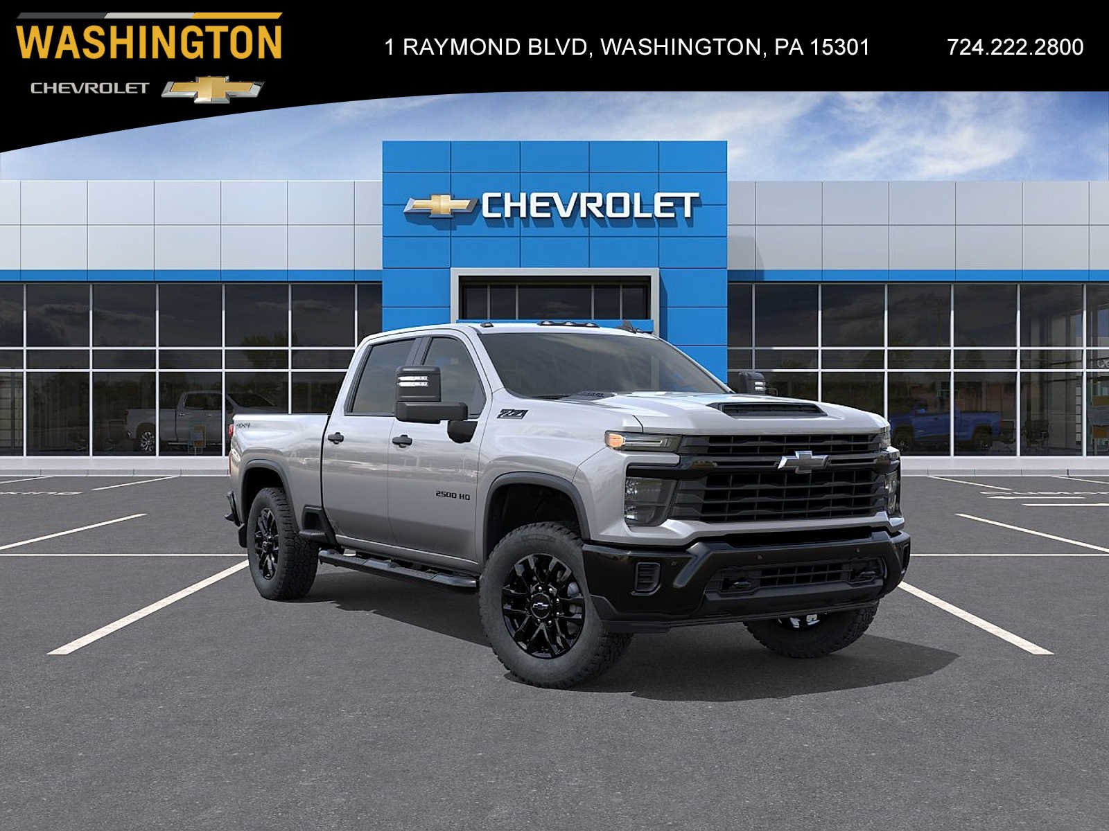 New 2026 Chevrolet Silverado 2500 Custom w/ Custom Value Package