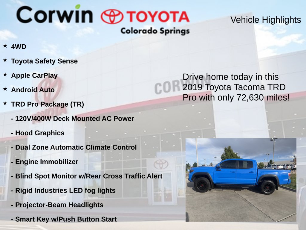 Used 2019 Toyota Tacoma TRD Pro AWD/4WD image 6
