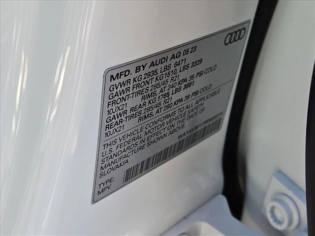 Used 2023 Audi Q8 Premium w/ Convenience Package image 24