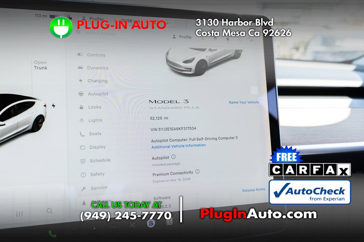 Used 2019 Tesla Model 3 Standard Range Plus image 29