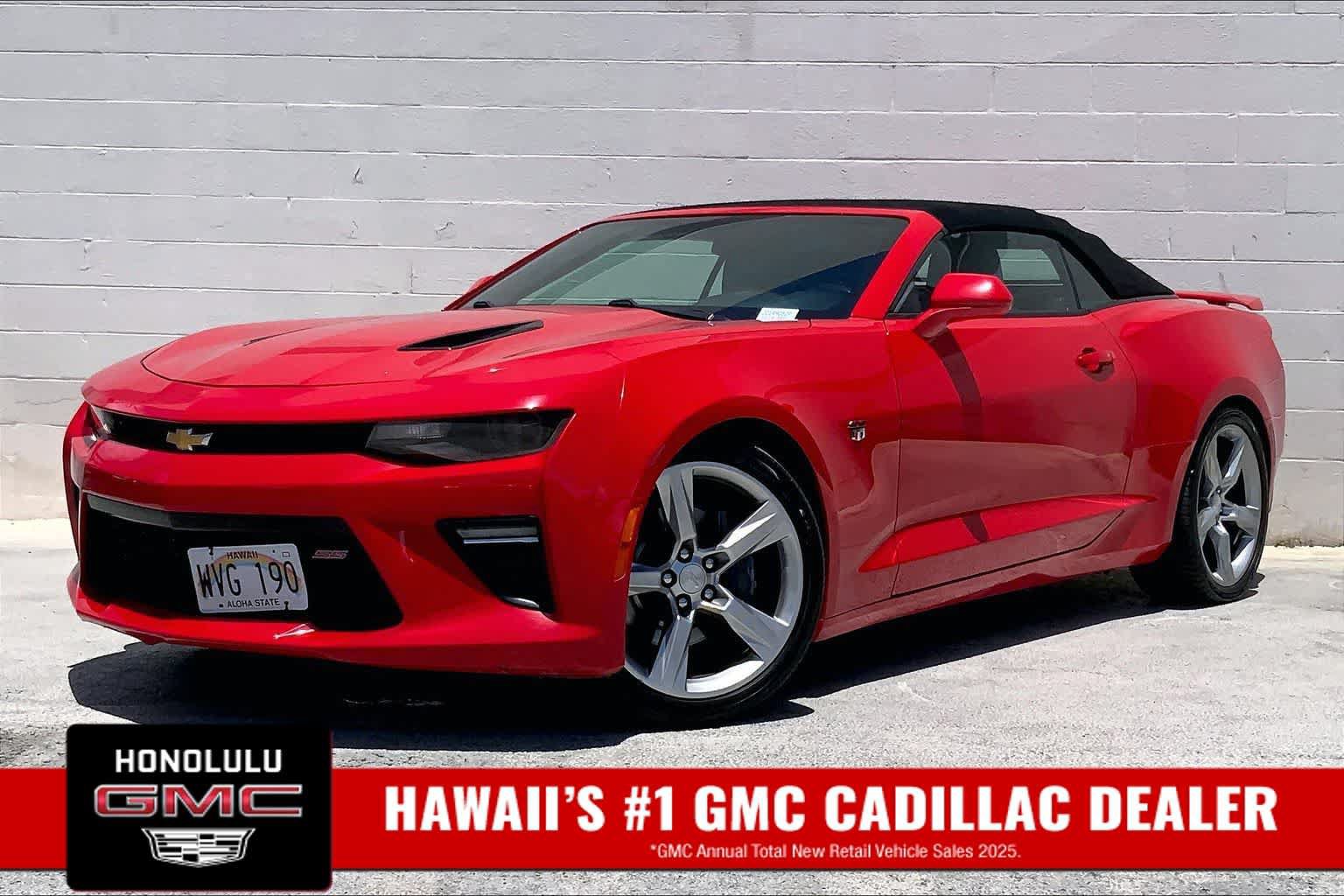 Used 2018 Chevrolet Camaro SS RWD image 1