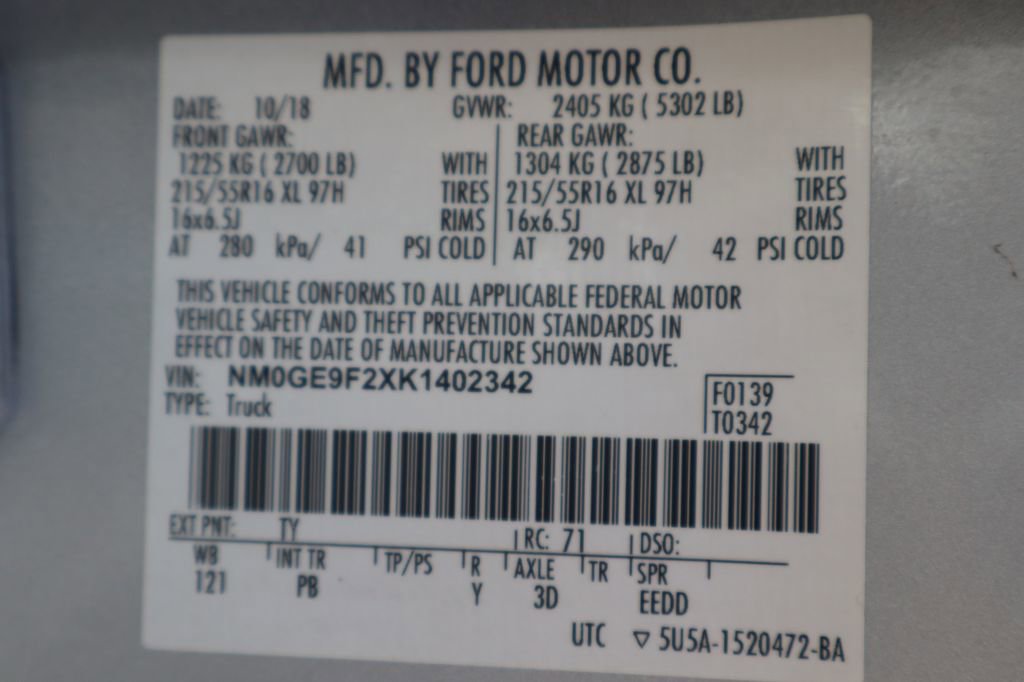 Used 2019 Ford Transit Connect XLT image 55