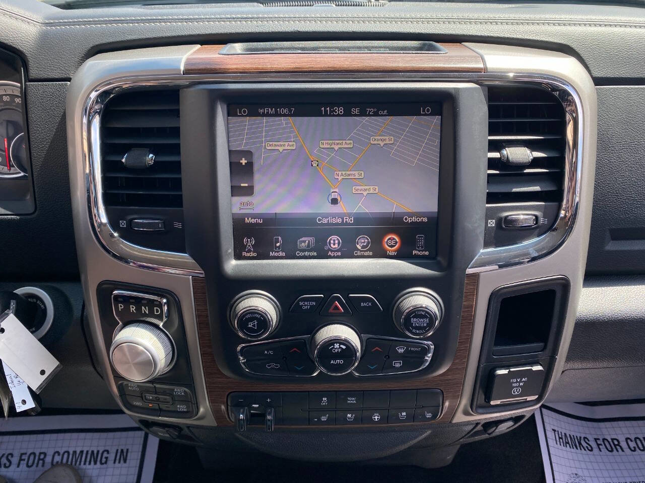 Used 2016 RAM 1500 Laramie AWD/4WD image 15