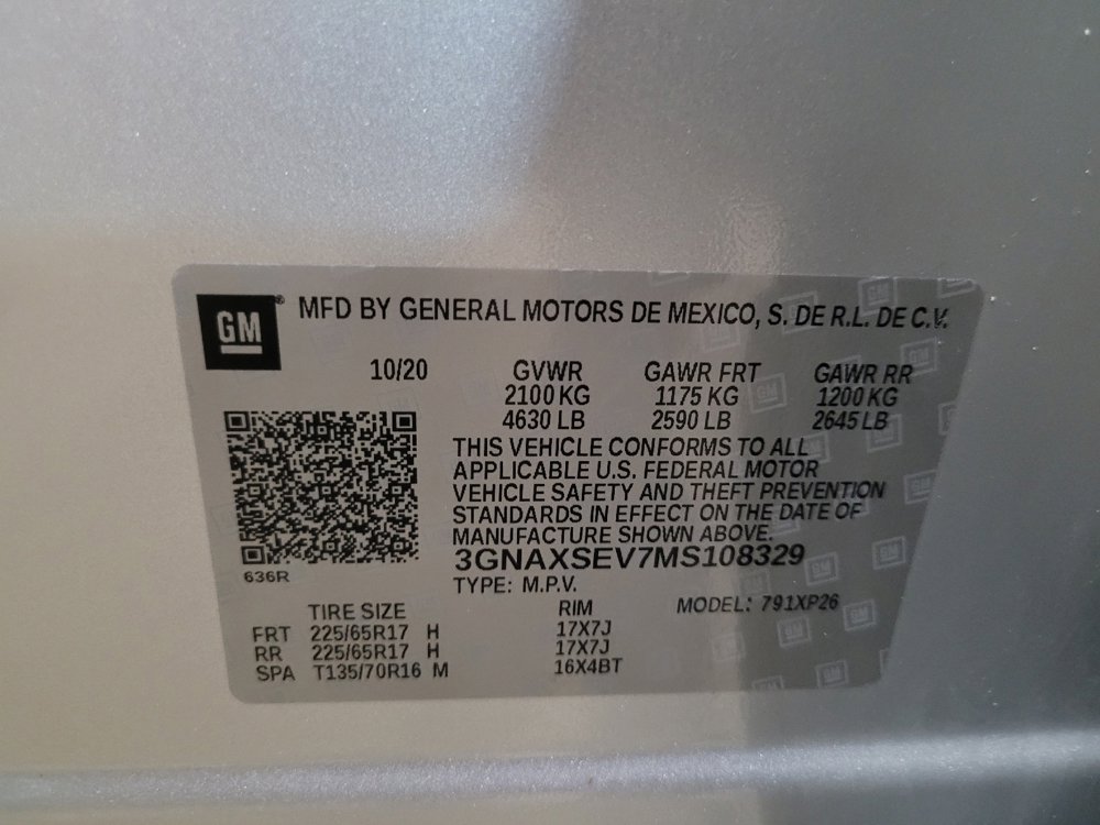 Used 2021 Chevrolet Equinox LS AWD/4WD image 33