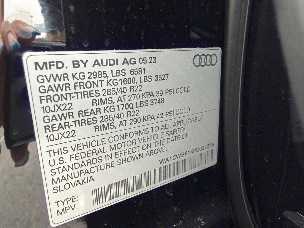 Used 2023 Audi SQ8 Prestige image 25