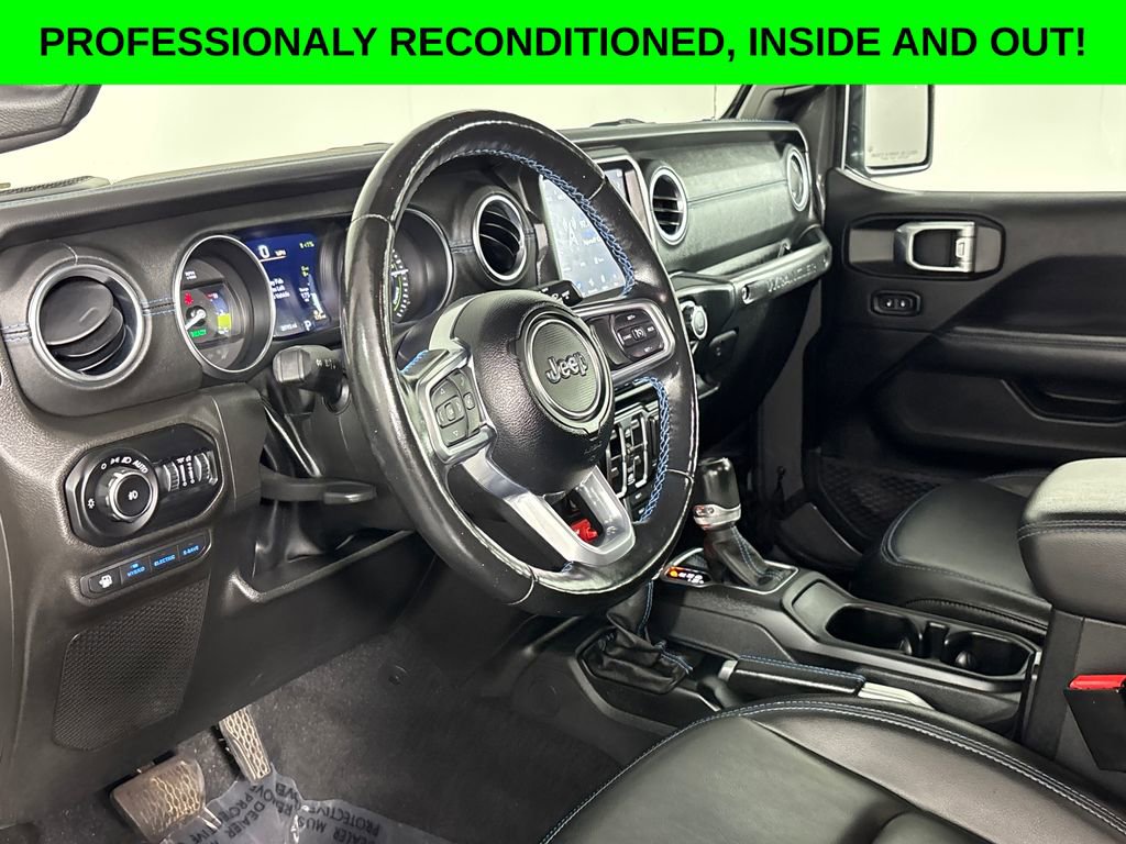 Used 2021 Jeep Wrangler Unlimited Rubicon 4xe w/ Cold Weather Group image 7