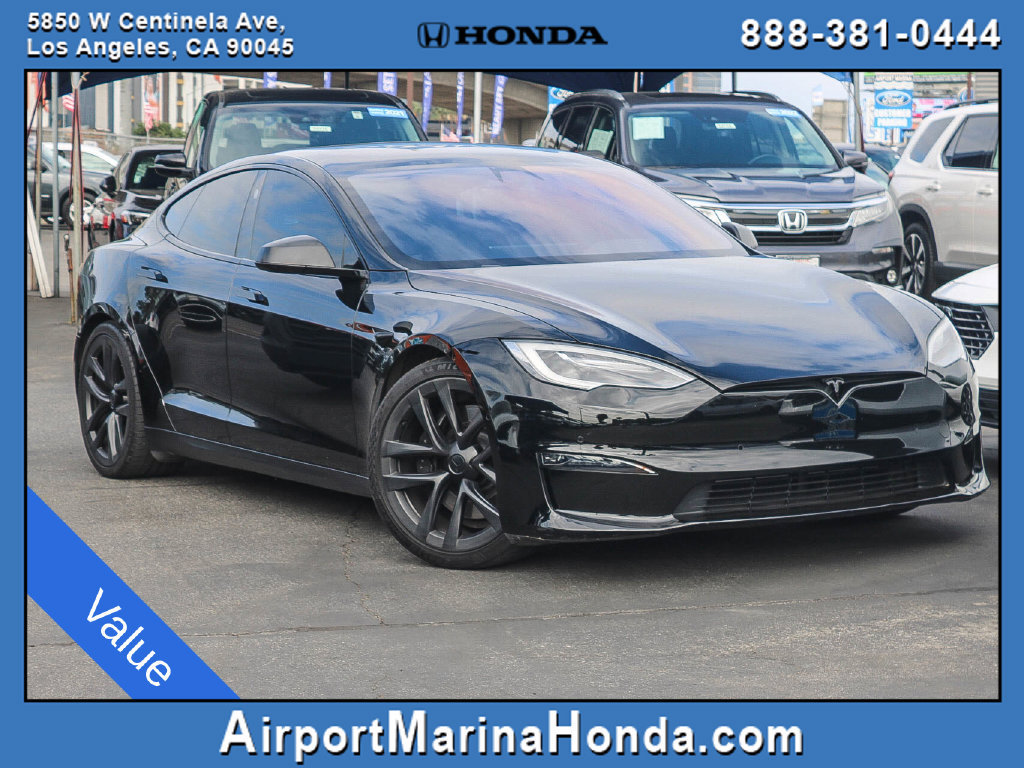Used 2021 Tesla Model S Plaid AWD/4WD image 1