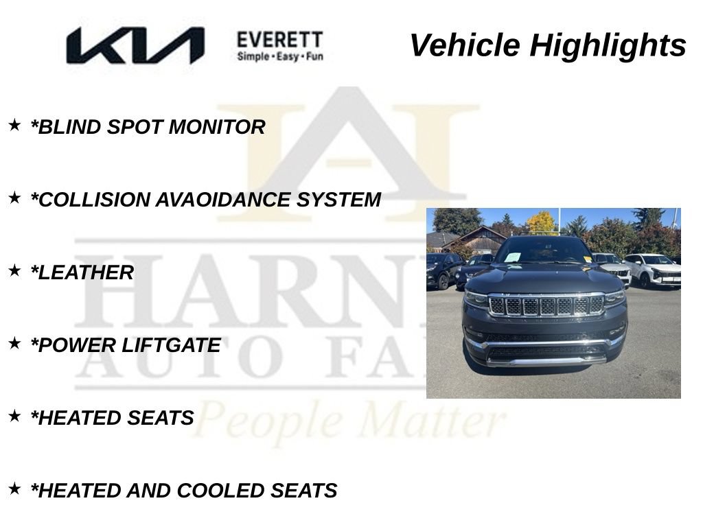 Used 2023 Jeep Grand Wagoneer L Series II w/ Premium Group II AWD/4WD image 18