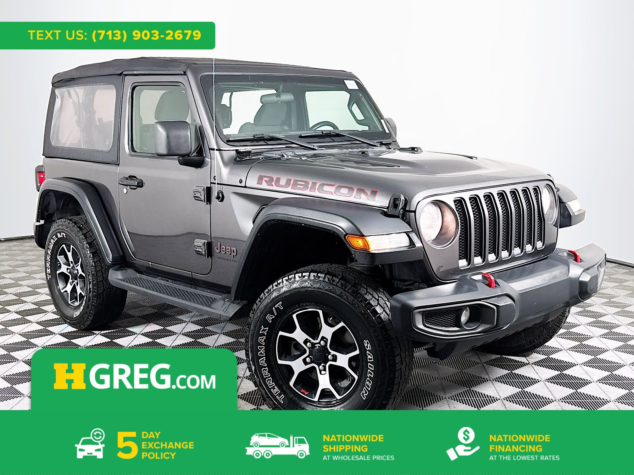 Used 2019 Jeep Wrangler Rubicon image 1