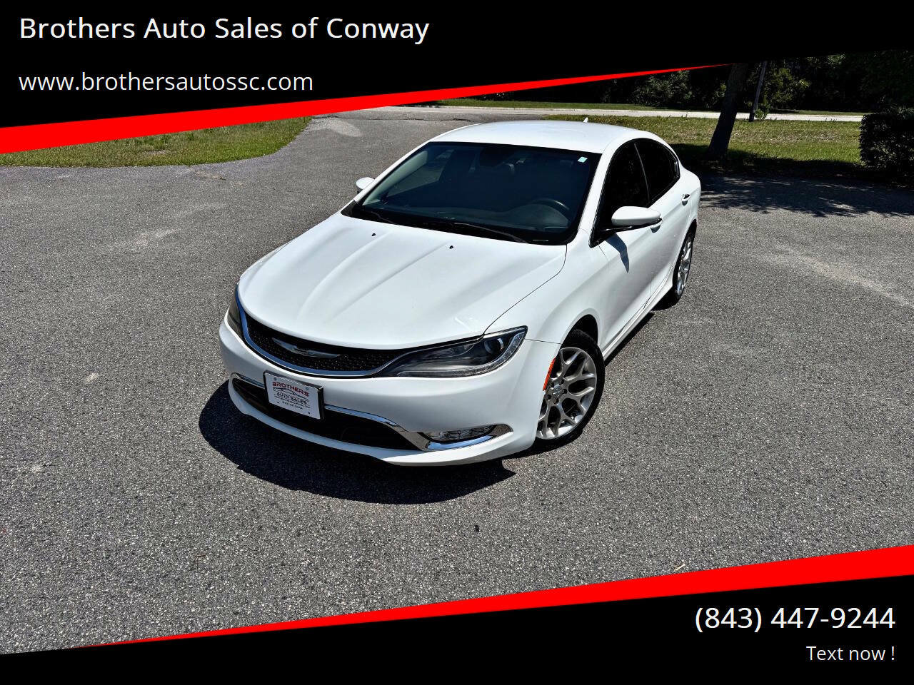 Used 2015 Chrysler 200 C w/ Navigation & Sound Group I