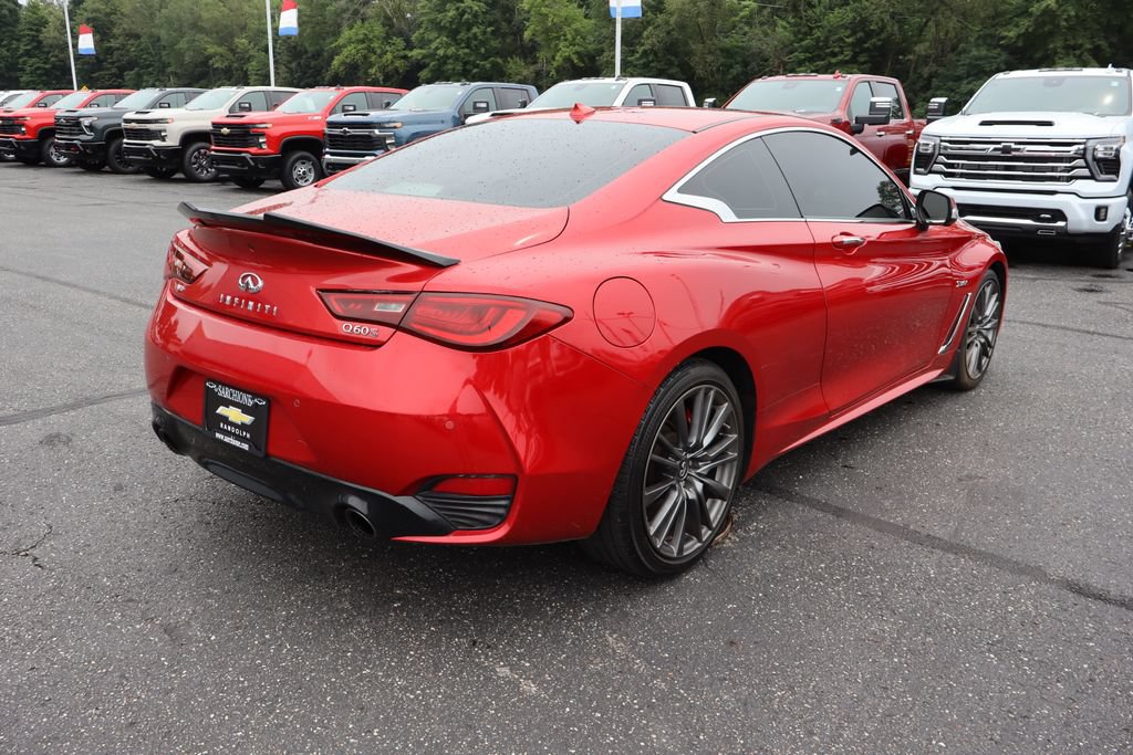 Used 2017 INFINITI Q60 Red Sport 400 AWD/4WD image 30