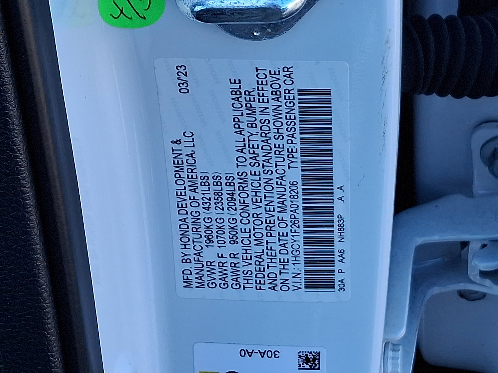 Used 2023 Honda Accord LX image 25