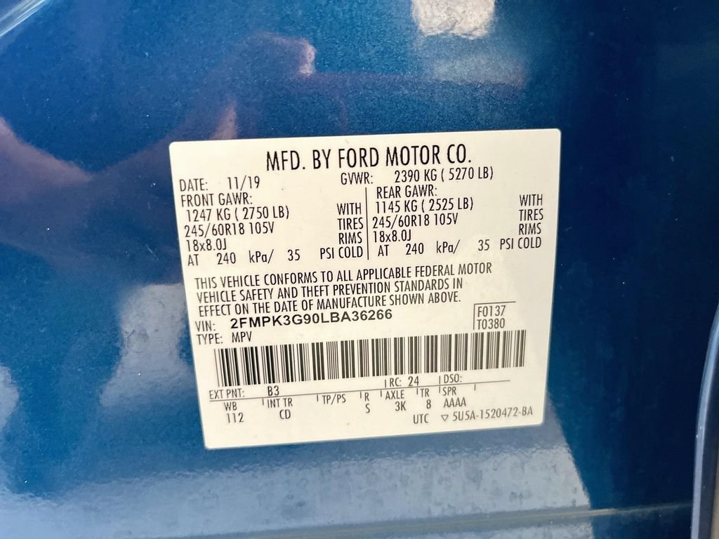 Used 2020 Ford Edge SE FWD image 33