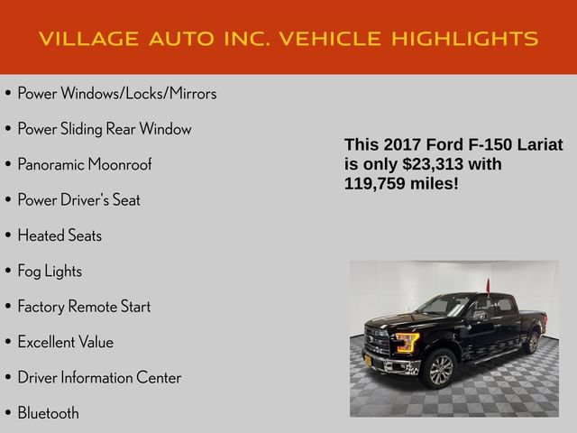Used 2017 Ford F150 Lariat w/ Equipment Group 502A Luxury AWD/4WD image 14