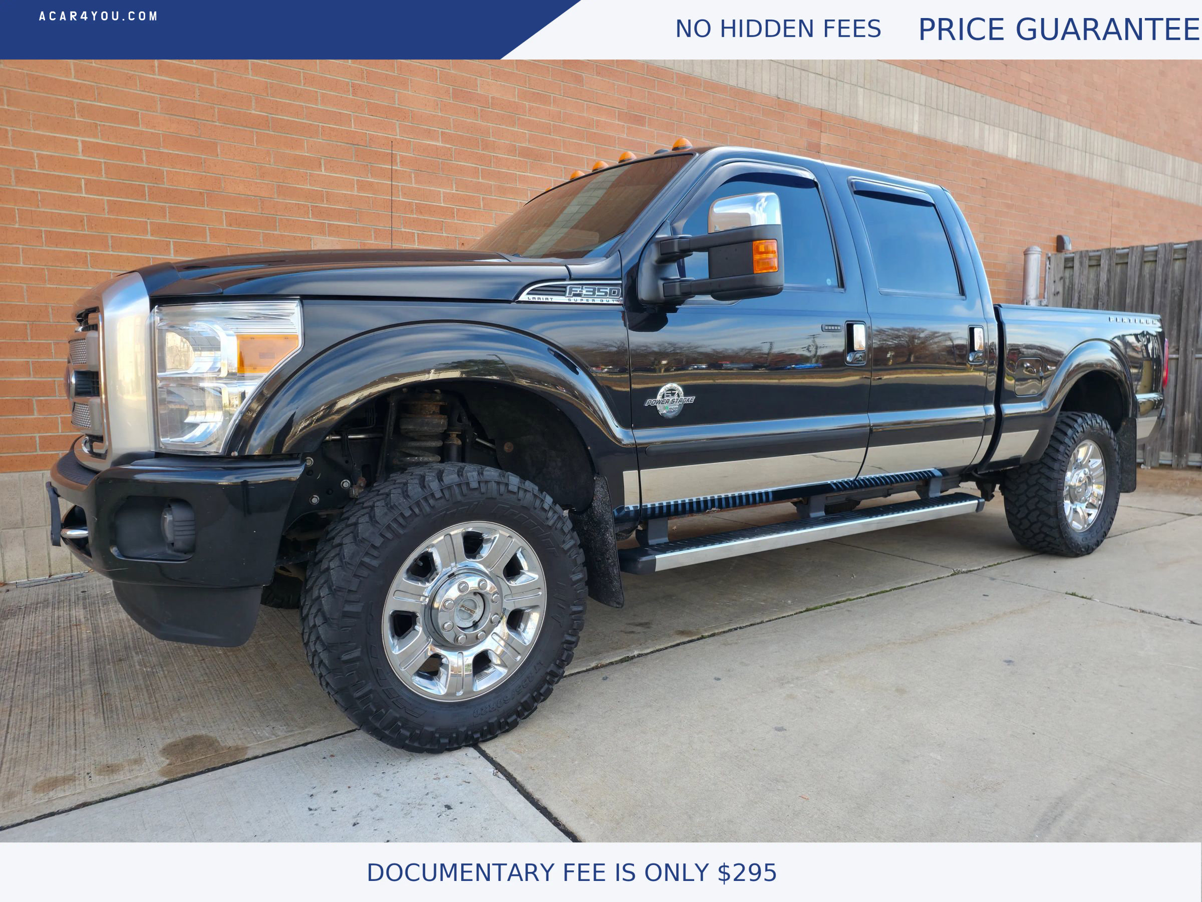 Used 2015 Ford F350 Platinum w/ Snow Plow Prep Package