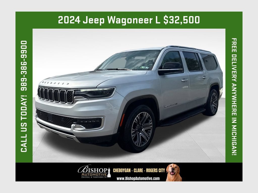 Used 2024 Jeep Wagoneer L Series II w/ Flexible Seating Group AWD/4WD image 1
