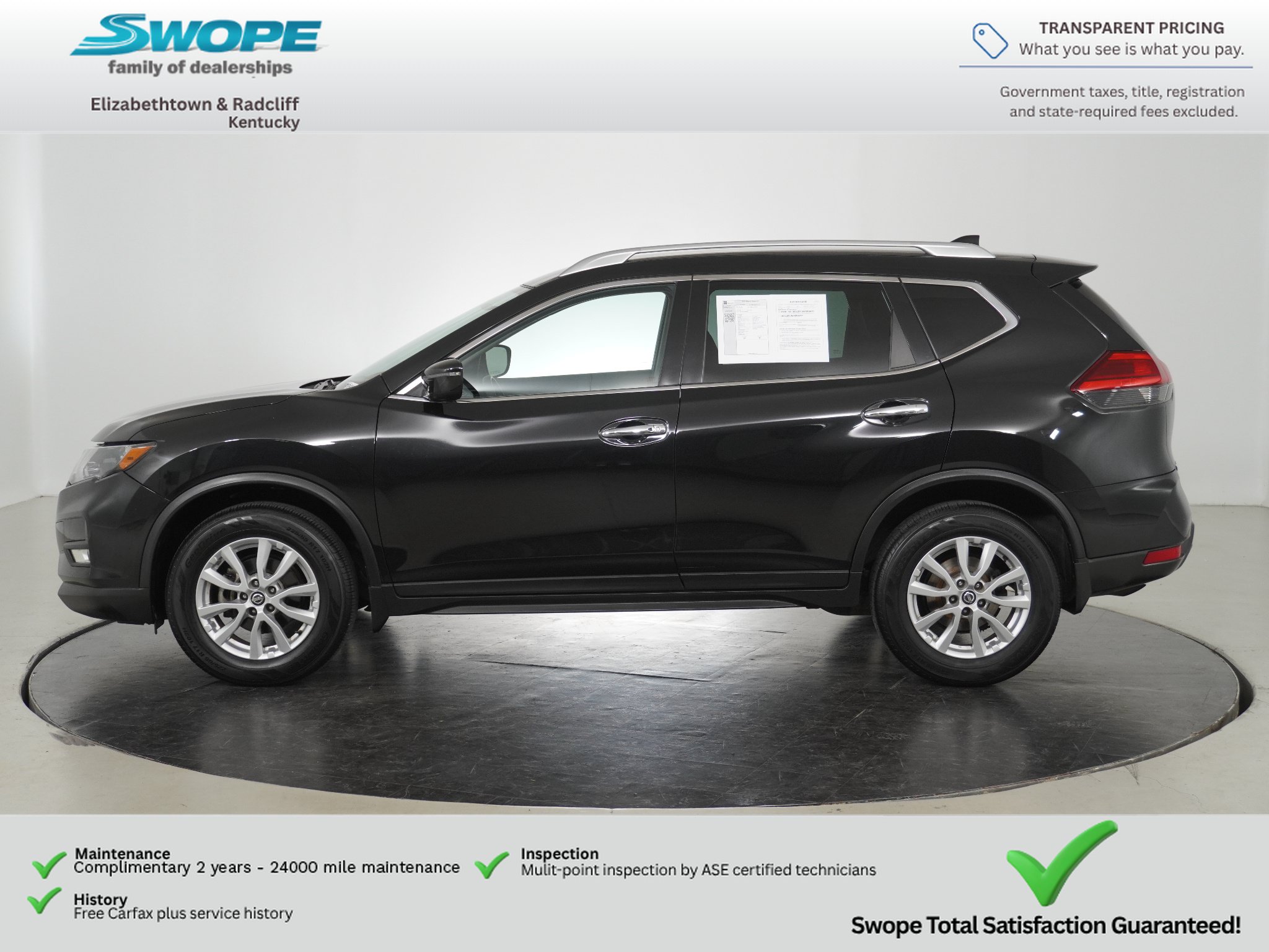 Certified 2017 Nissan Rogue SV AWD/4WD image 7