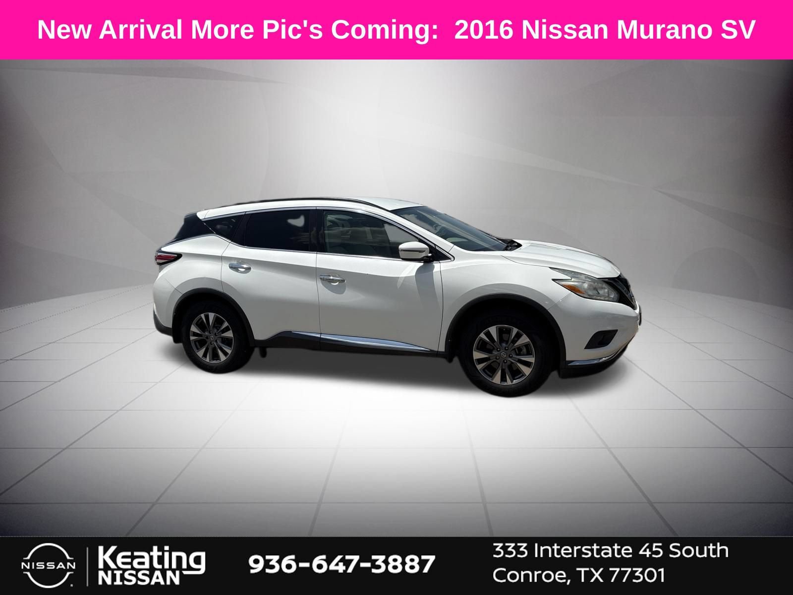 Used 2016 Nissan Murano SV FWD image 1