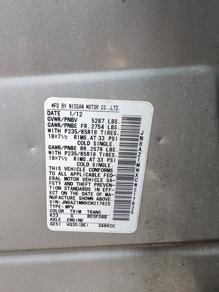 Used 2012 Nissan Murano SL image 24