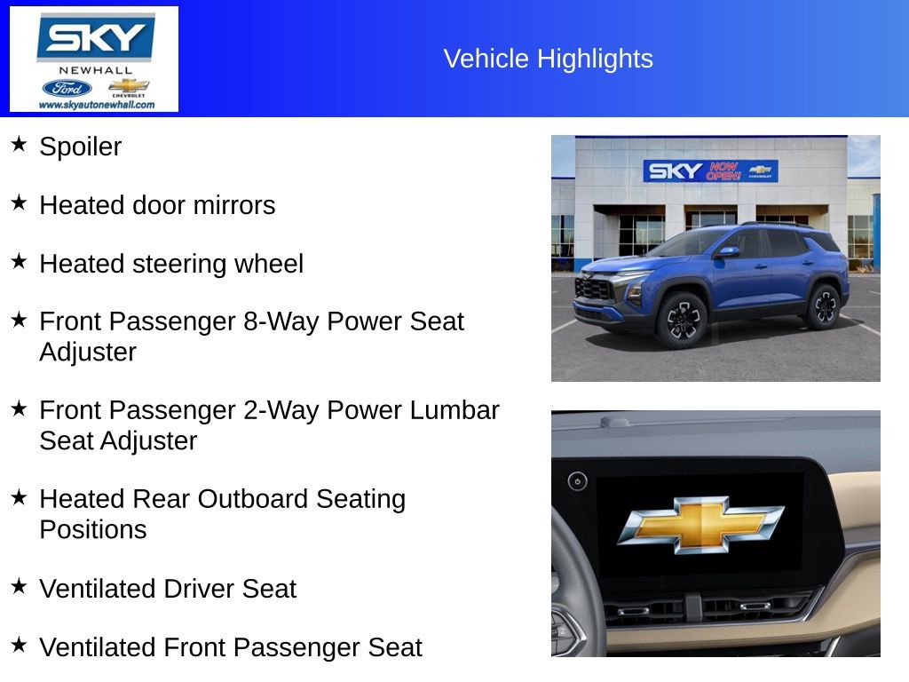 New 2025 Chevrolet Equinox ACTIV w/ Convenience Package III image 26