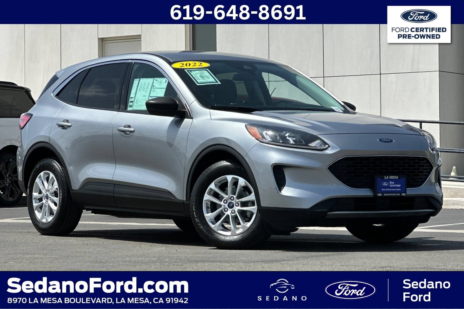 Certified 2022 Ford Escape SE FWD video 1