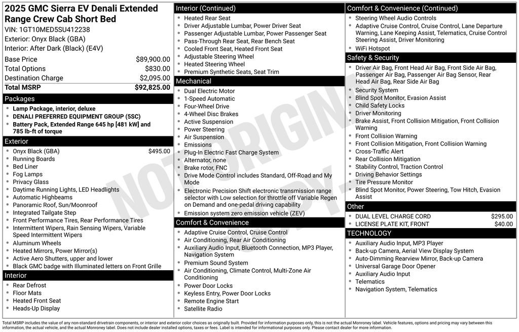 New 2025 GMC Sierra EV Denali image 5