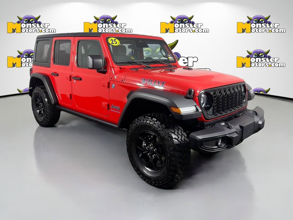 Used 2025 Jeep Wrangler Unlimited Sport S 4xe AWD/4WD image 3