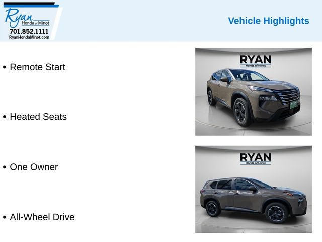 Used 2025 Nissan Rogue SV AWD/4WD image 2