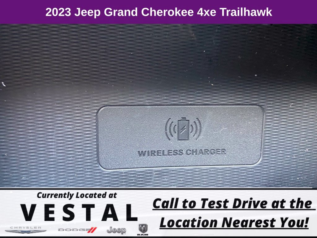 New 2023 Jeep Grand Cherokee Trailhawk w/ Advanced Protech Group II AWD/4WD image 34