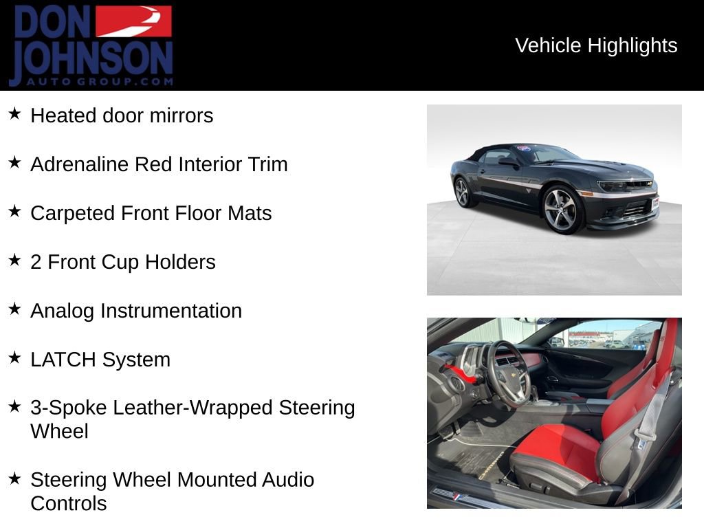 Used 2015 Chevrolet Camaro SS w/ Commemorative Special Edition image 35