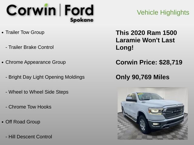 Used 2020 RAM 1500 Laramie image 6