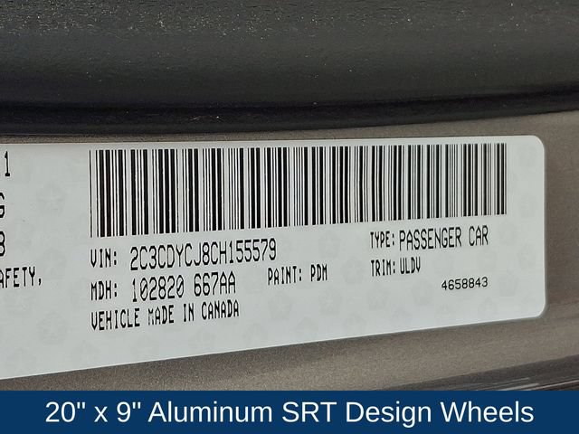 Used 2012 Dodge Challenger SRT8 w/ Premium Sound Group RWD image 30