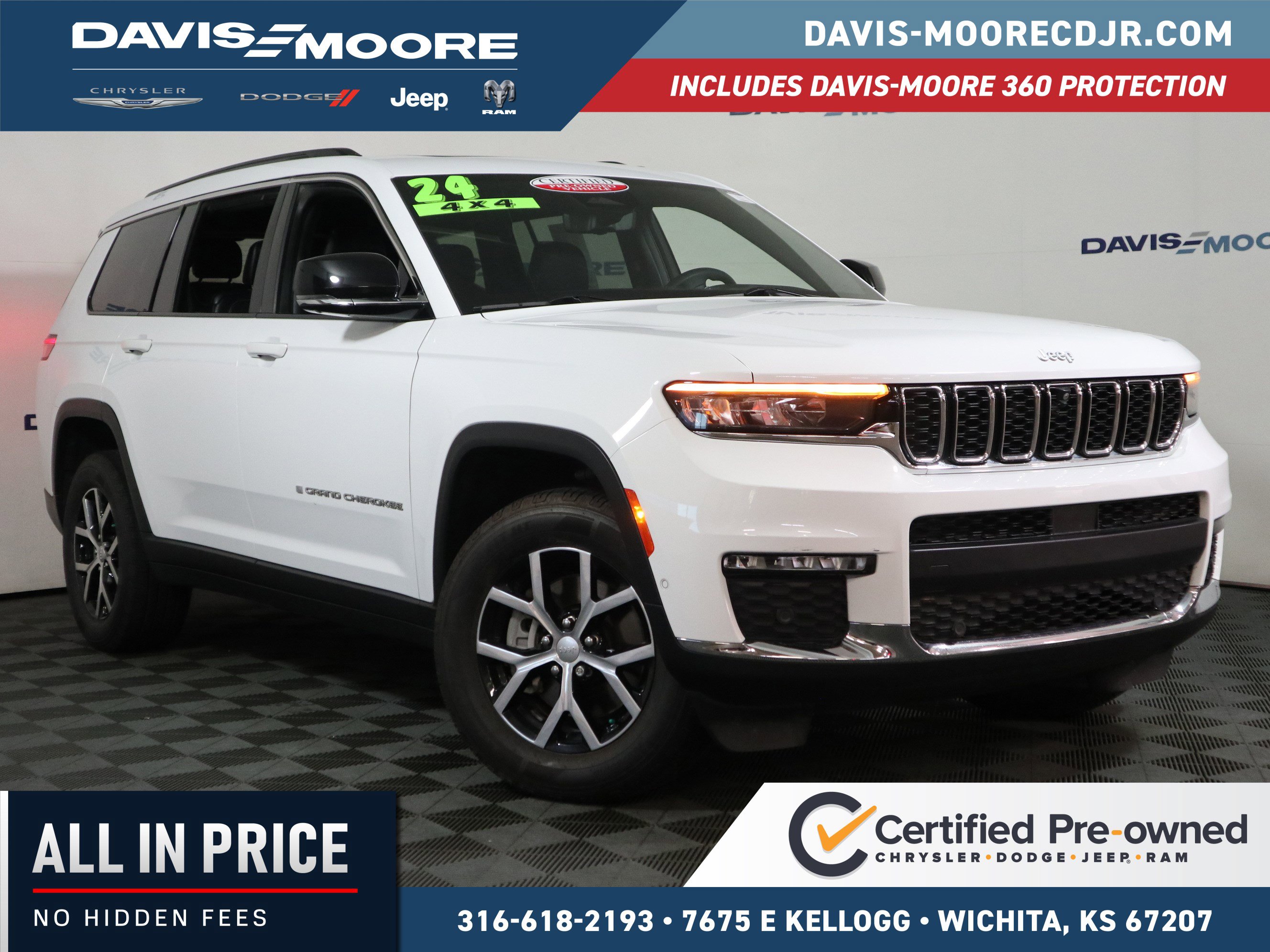 Used 2024 Jeep Grand Cherokee L Limited w/ Luxury Tech Group II AWD/4WD image 1