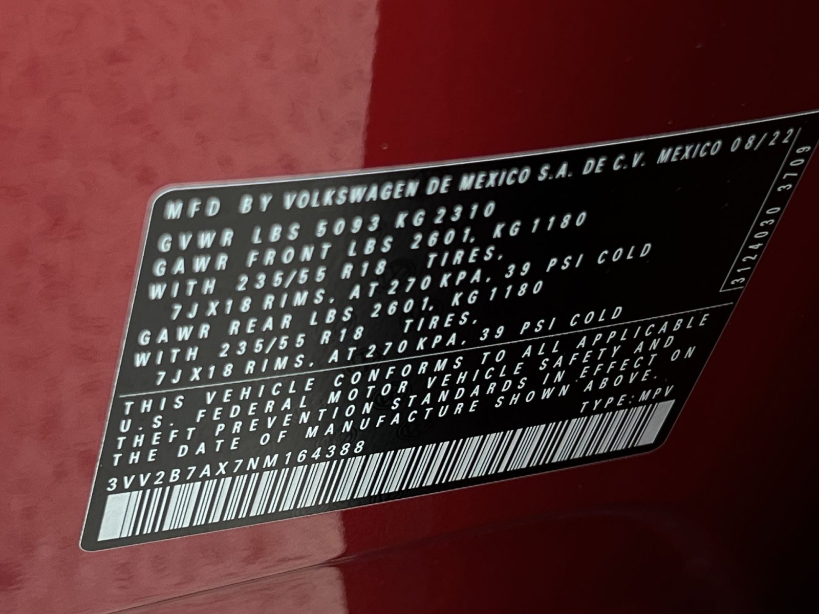 Used 2022 Volkswagen Tiguan SE AWD/4WD image 40