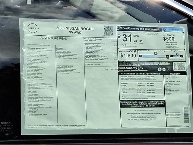 New 2026 Nissan Rogue SV image 10