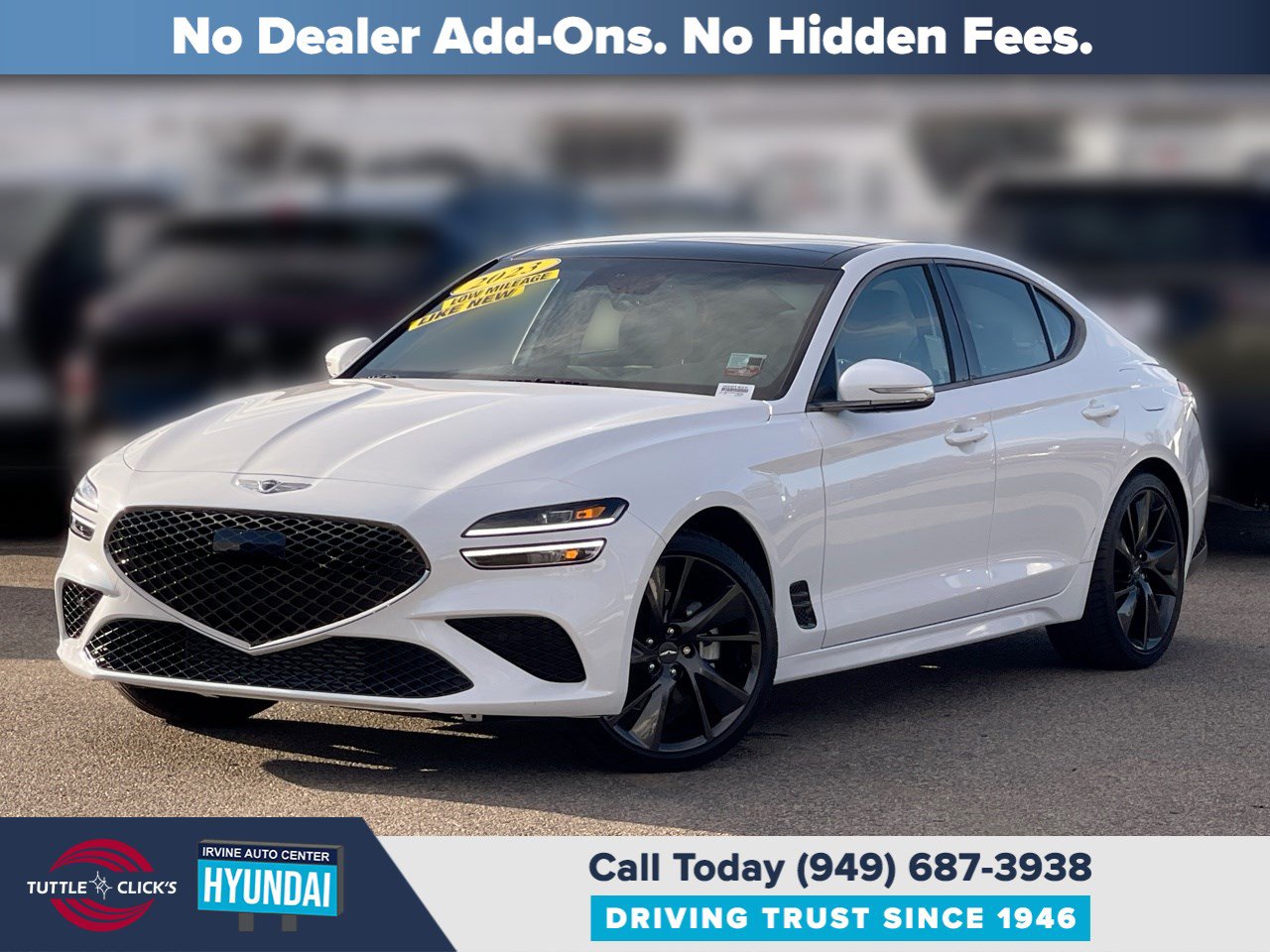 Used 2023 Genesis G70 2.0T w/ Sport Prestige Package RWD image 1