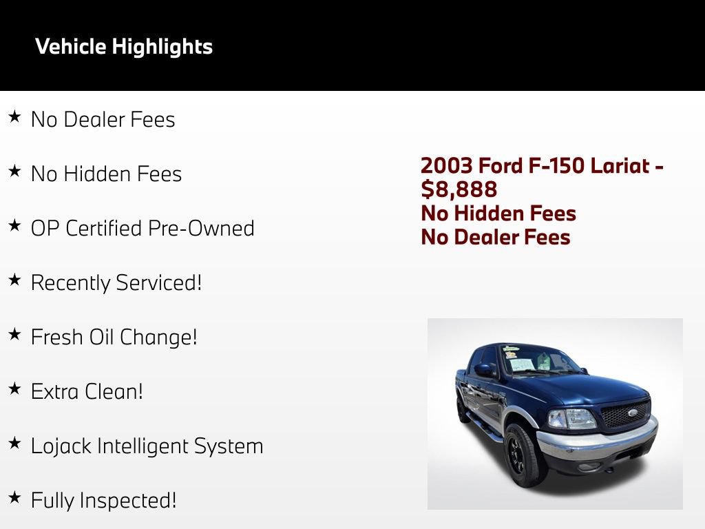 Used 2003 Ford F150 Lariat AWD/4WD video 2