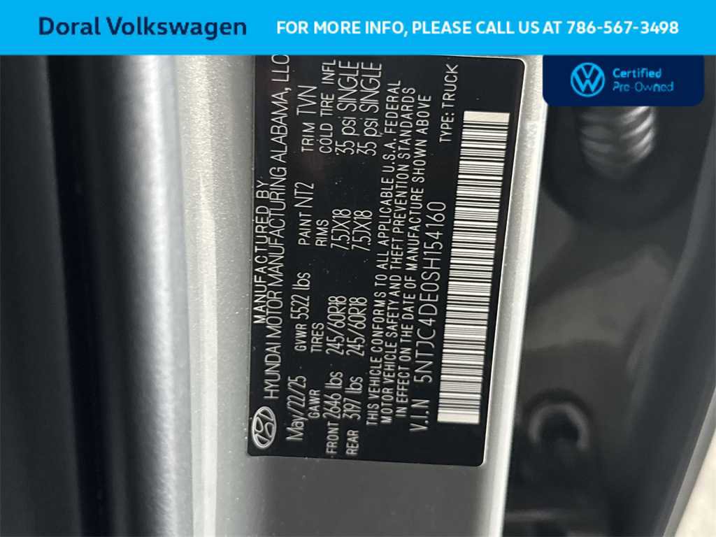 Used 2025 Hyundai Santa Cruz SEL image 29