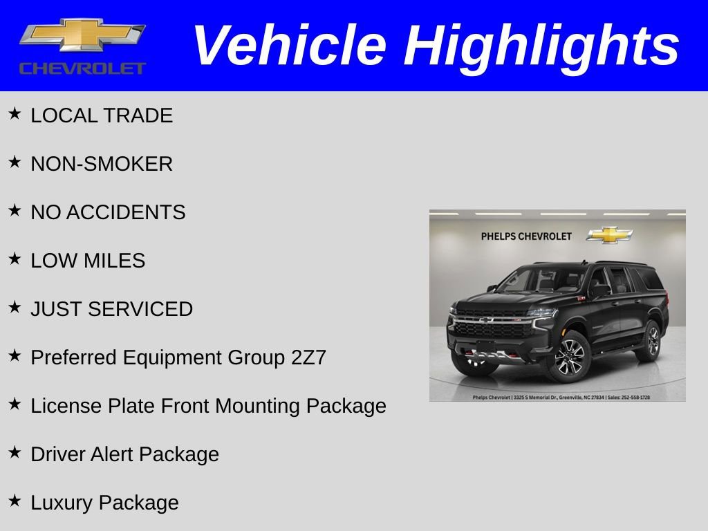 Certified 2023 Chevrolet Suburban Z71 w/ Luxury Package image 2