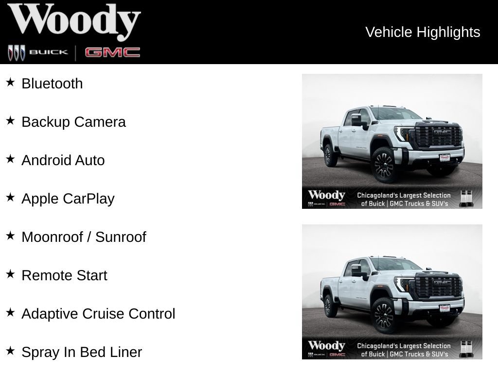 New 2026 GMC Sierra 2500 Denali Ultimate w/ Snow Plow Prep/Camper Package AWD/4WD image 3