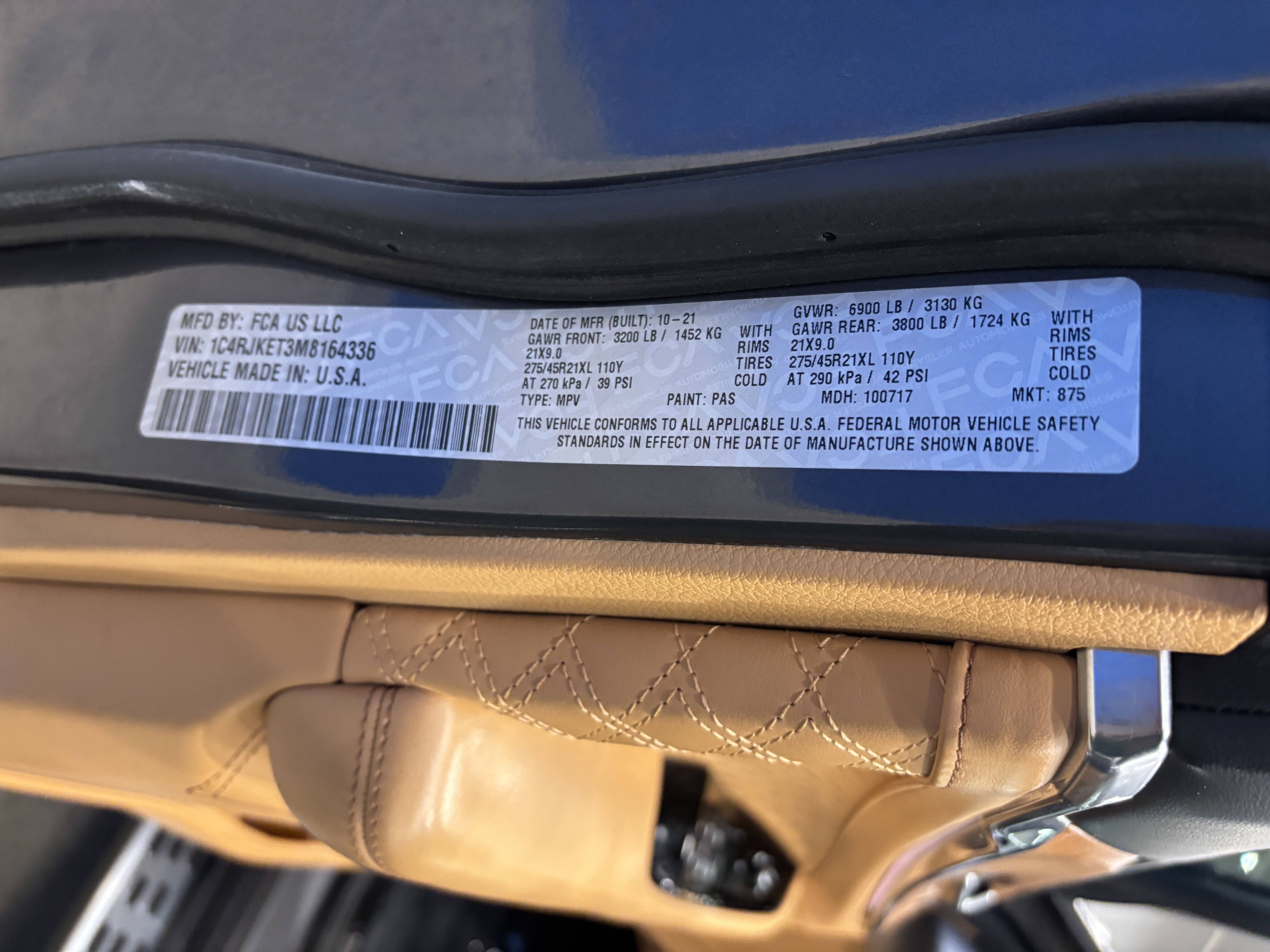 Used 2021 Jeep Grand Cherokee L Summit image 28