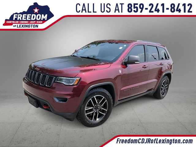 Certified 2021 Jeep Grand Cherokee Trailhawk w/ Premium Lighting Group AWD/4WD image 1