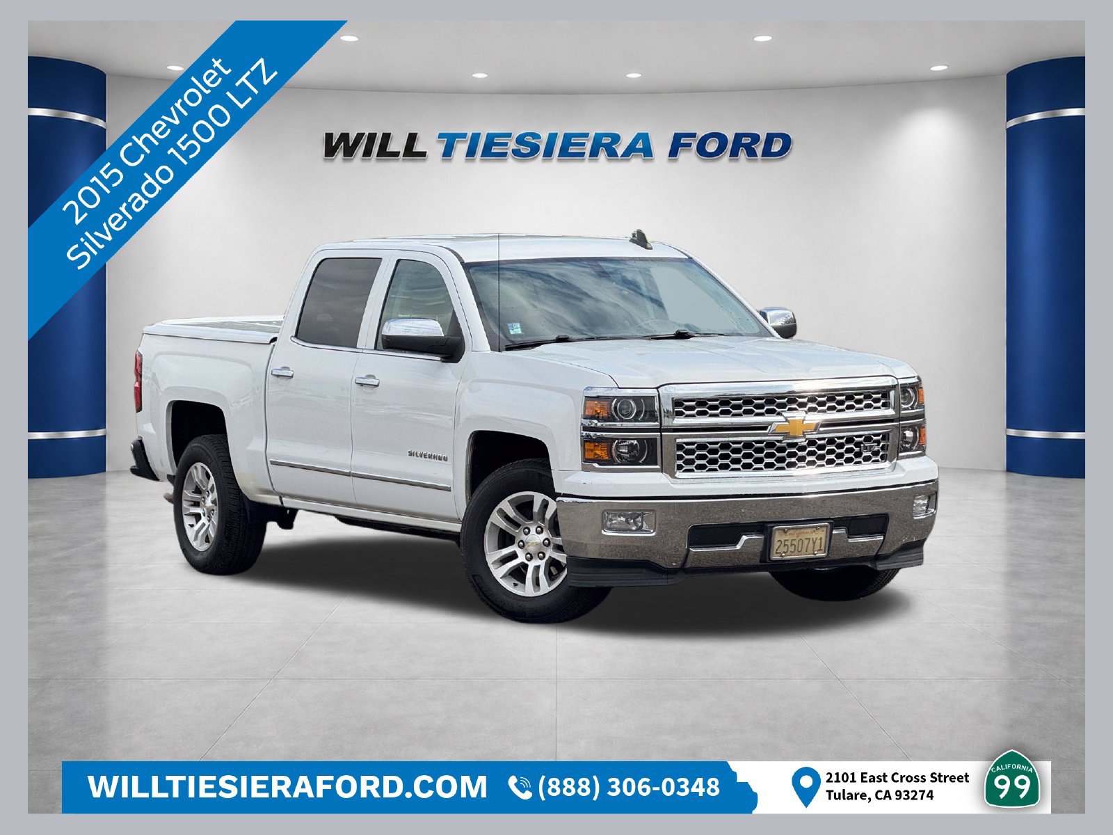 Used 2015 Chevrolet Silverado 1500 LTZ RWD 360° Tour